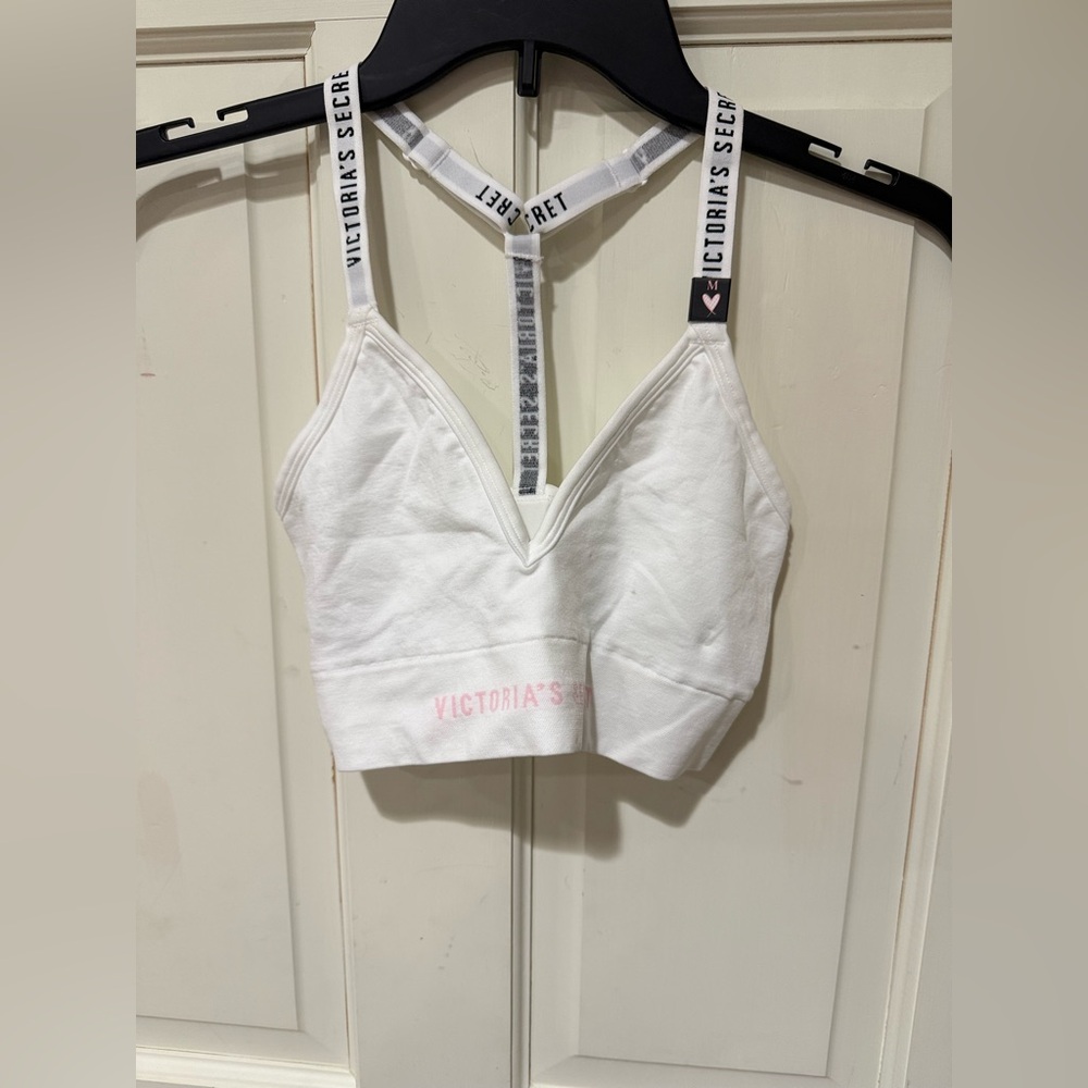 Victoria's Secret White Sports Bra